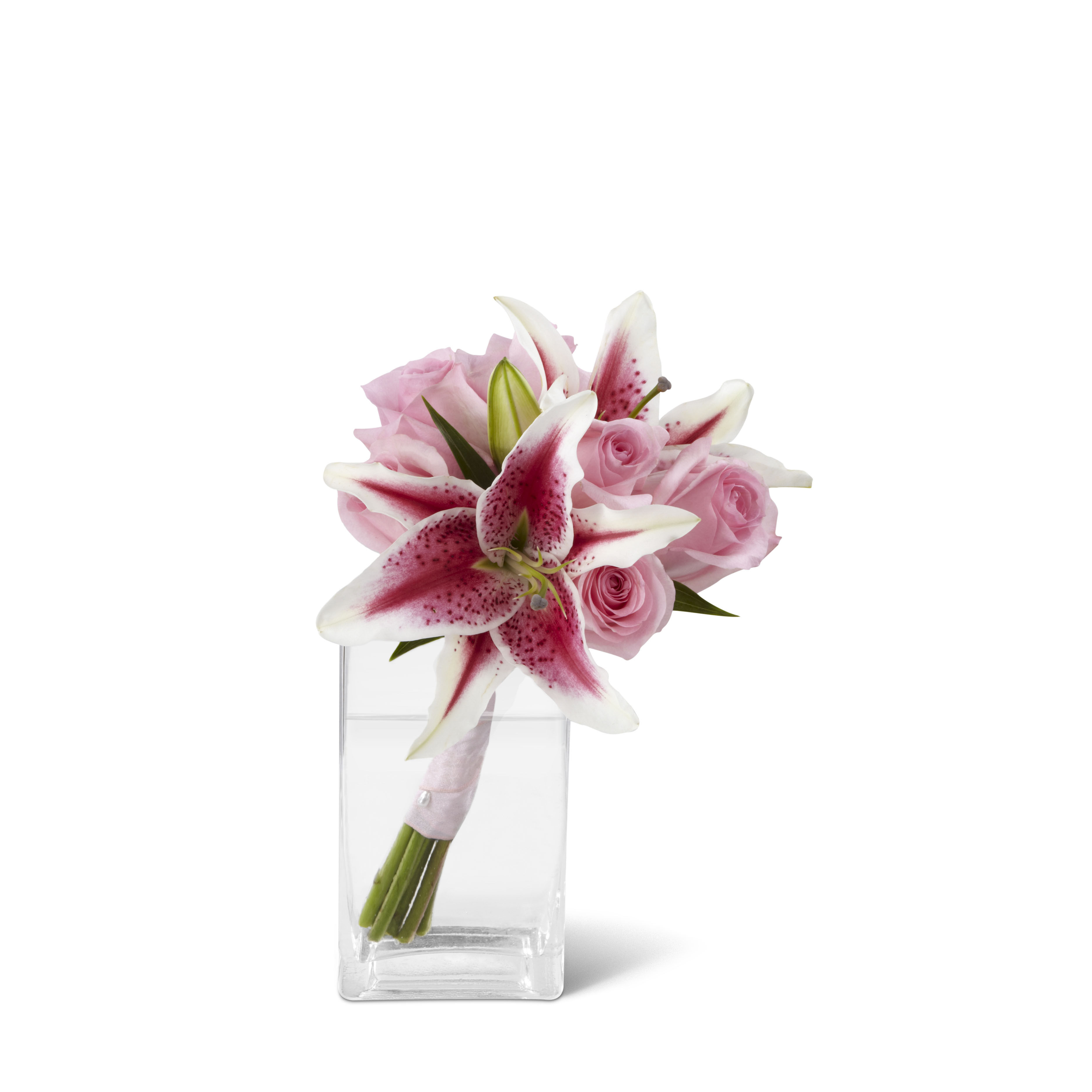 The FTD® Pink Lily Bouquet